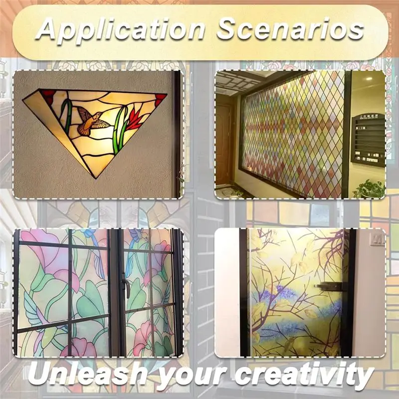 AEE4-Black PET Stained Glass Sticker Lead Stained Glass Supplies For Glass Painting Window Surfacegallery (3Mm 250Ft)