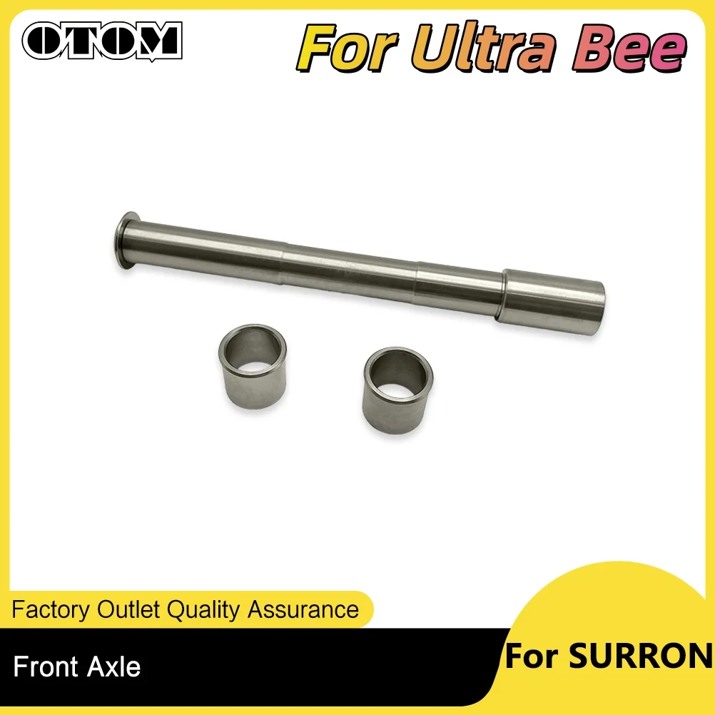 For Ultra Bee Motorcycle Front Wheel Axle and Bushings SURRON Electric Bike Axle Parts