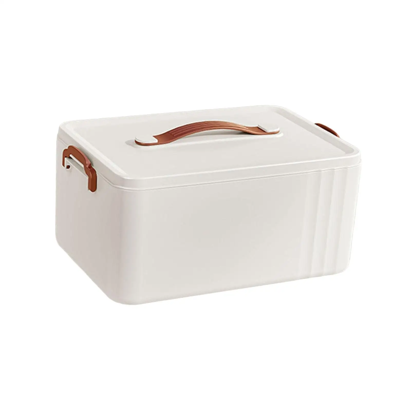 Practical Medical Supply Organizer Container Dustproof Empty First Aid Box for Travel Office Car Emergency Medical Kit