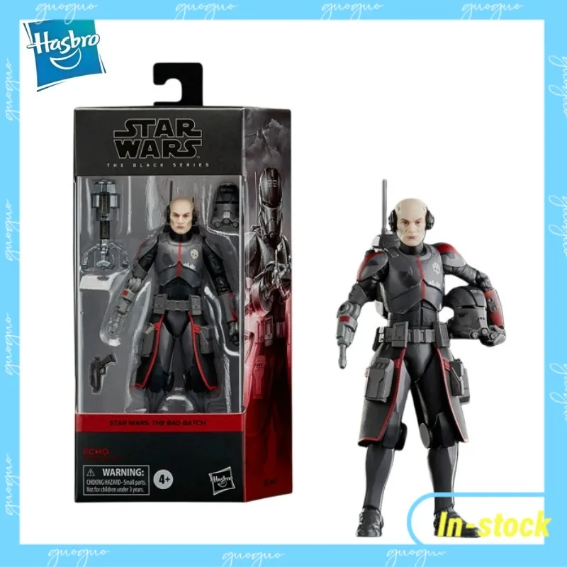 

【In-stock】 Hasbro Black Series Defective Squad Echo Cartoon Action Soldier Character Collection Model Toy 6 Inch