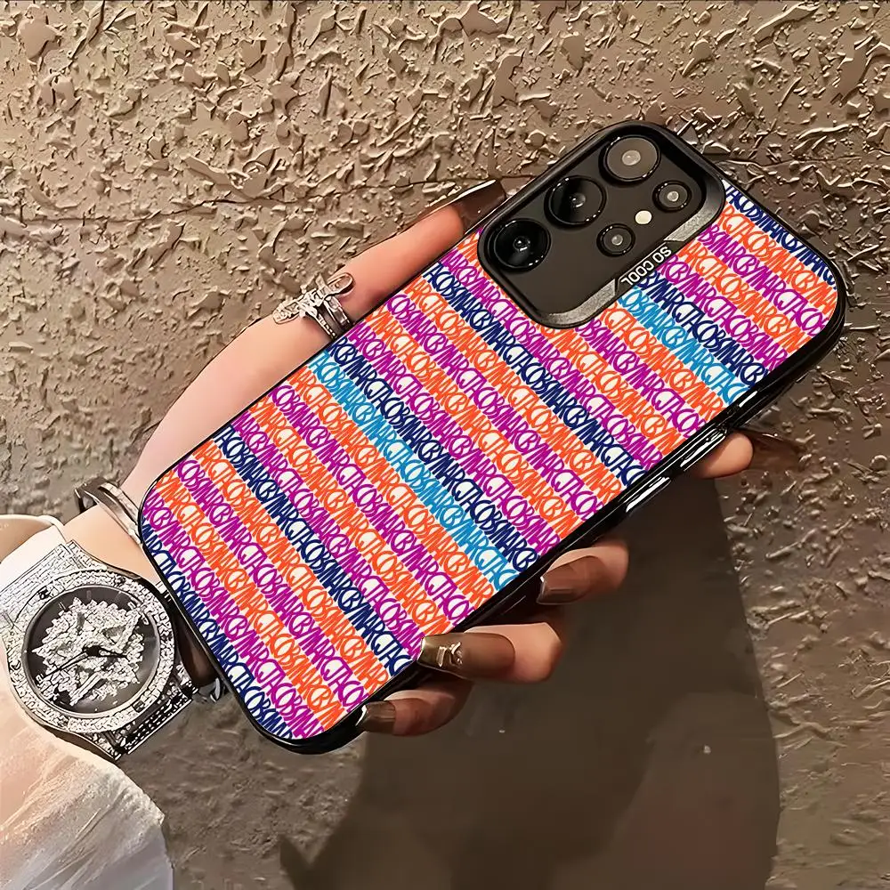 M-Marc Daisy Phone Case for Samsung Galaxy A57 56 55 54 52 37 36 35 34 27 26 25 17 16 5G Colorful Silver Cover view 6