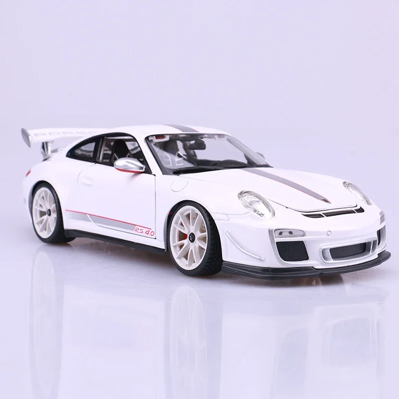 In Stock Special Offer Bburago 1:18 Porsche 911 Gt3 Rs 4.0 Alloy Miniature Diecast Model Porsche 911 Car Model Toys Kids Gift