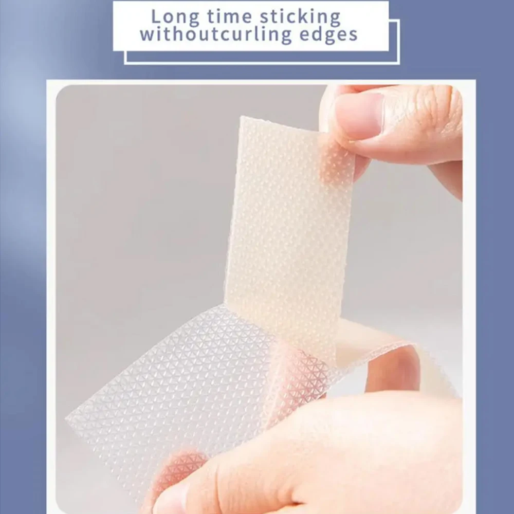 

Ultra-Thin Breathable Silicone Lace Tape for Wig Non-Slip 1.57in X 19.7in Lace Wig Grip Grids with Knotted Design for Secure Fit