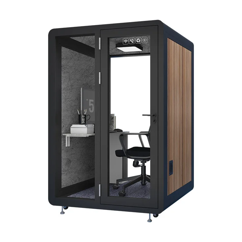 Indoor soundproof room Live stream Office Mobile soundproof Home muffler learning Silent cabin Recording studio Musical