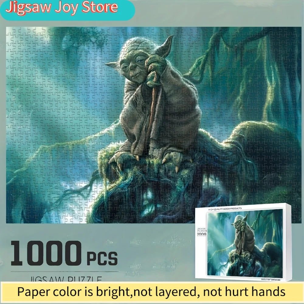 

Star WarsPuzzle, Classic Comic Movie Characters Theme, Office Desktop Puzzle, Fun Game for Family, Fashion Casual, Home Decor,