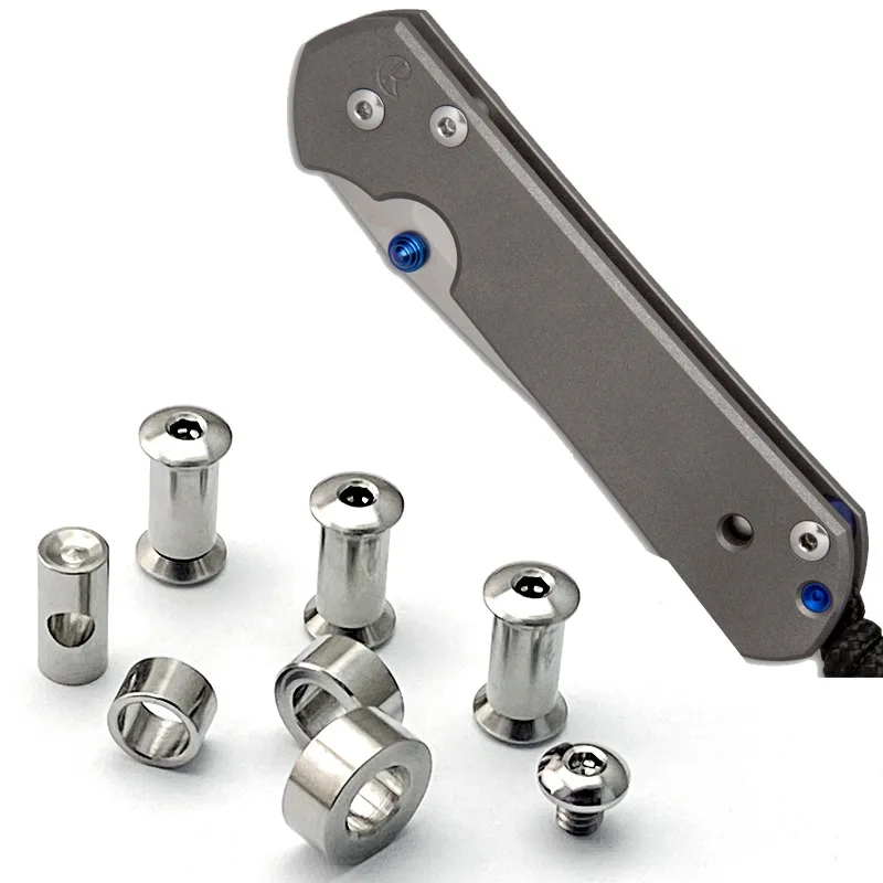 1 комплект винтов для ножей, винты из титанового сплава для Chris Reeve, большой S matrimonio 21, складной карманный нож, аксессуары для самостоятельного изготовления, запасные части 1 комплект винтов для ножей, винты из титанового сплава для Chris Reeve, большой S matrimonio 21, складной карманный нож, аксессуары для самостоятельного изготовления, запасные части