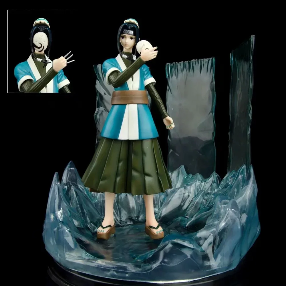 Anime Momochi Zabuza Cristales de hielo espejados demoníacos Haku Ver. GK PVC Figuras de acción Estatua Colección Modelo Juguetes Muñecas Regalos