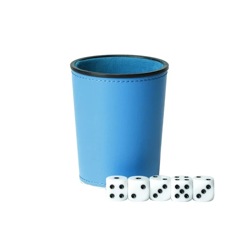 Horn Shaped Screening Cup 5Pcs Dice Set Beer Promotional Products Creative Dice Board Game Color Cup Multiple Colors Available