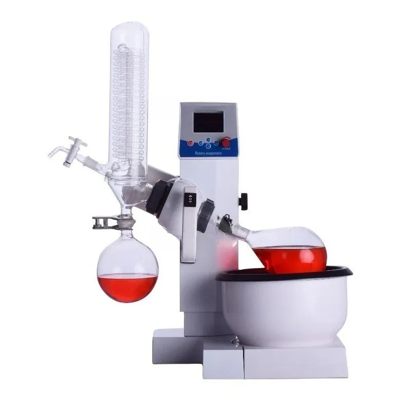 Mini Electric Lab Rotary Evaporator 2L Rotovap Rotary Flask Distillation Core Pump Mini Vacuum Rotary Evaporator
