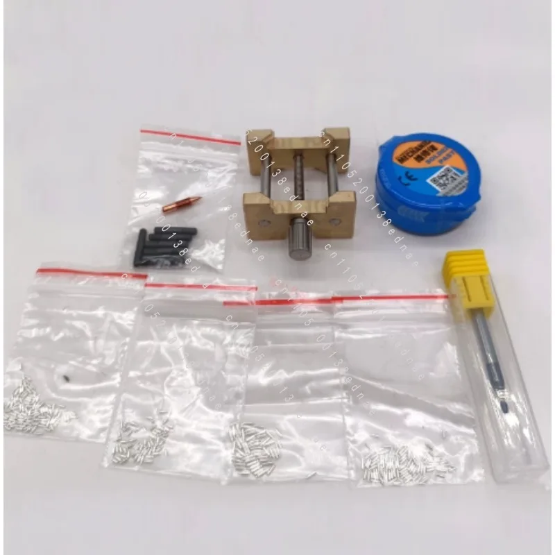 Repair Tool Welding Dial Machine Literal Foot Machine Literal Welding Welding Spring with Solder Paste Carbon Head Literal Foot