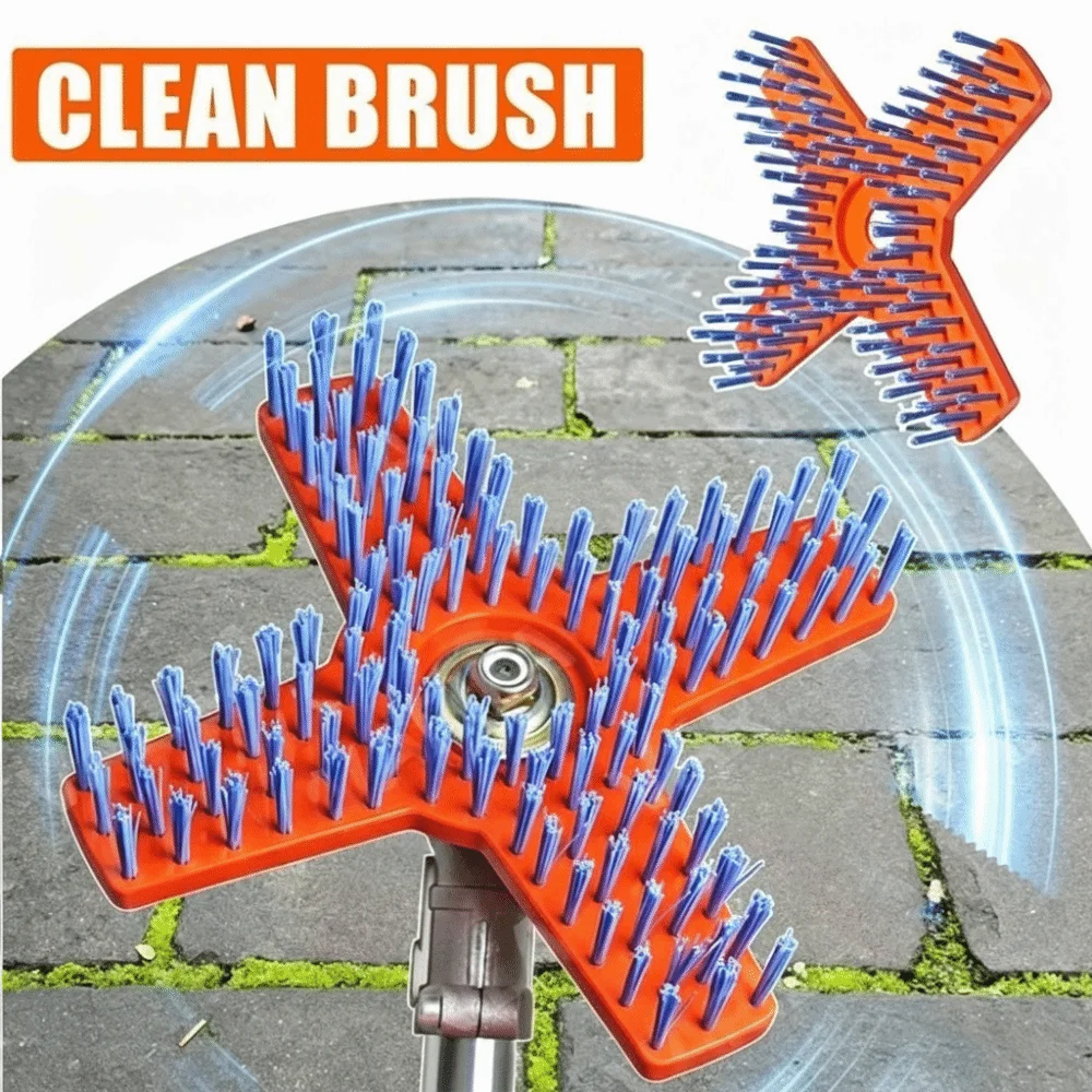 Heavy Duty Lawn Mower Cleaning Brush Efficient Cleaning Professional Grade Garden Tool Loose Soil Cleaning Accessory