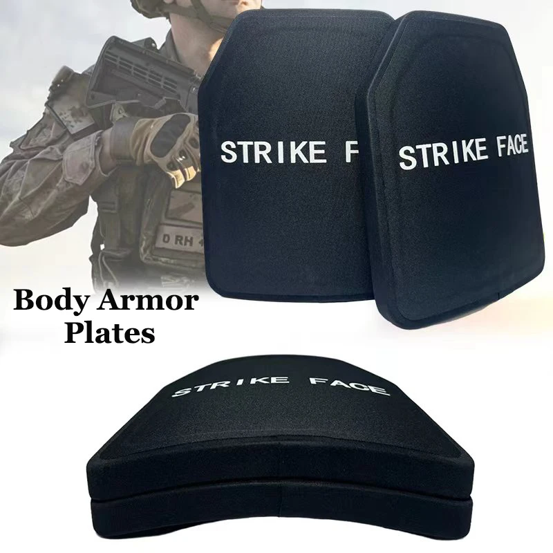 

NIJ III grade pure PE board 10x12inches 3 level board tactical insertion board backpack deck defense shield self-defense