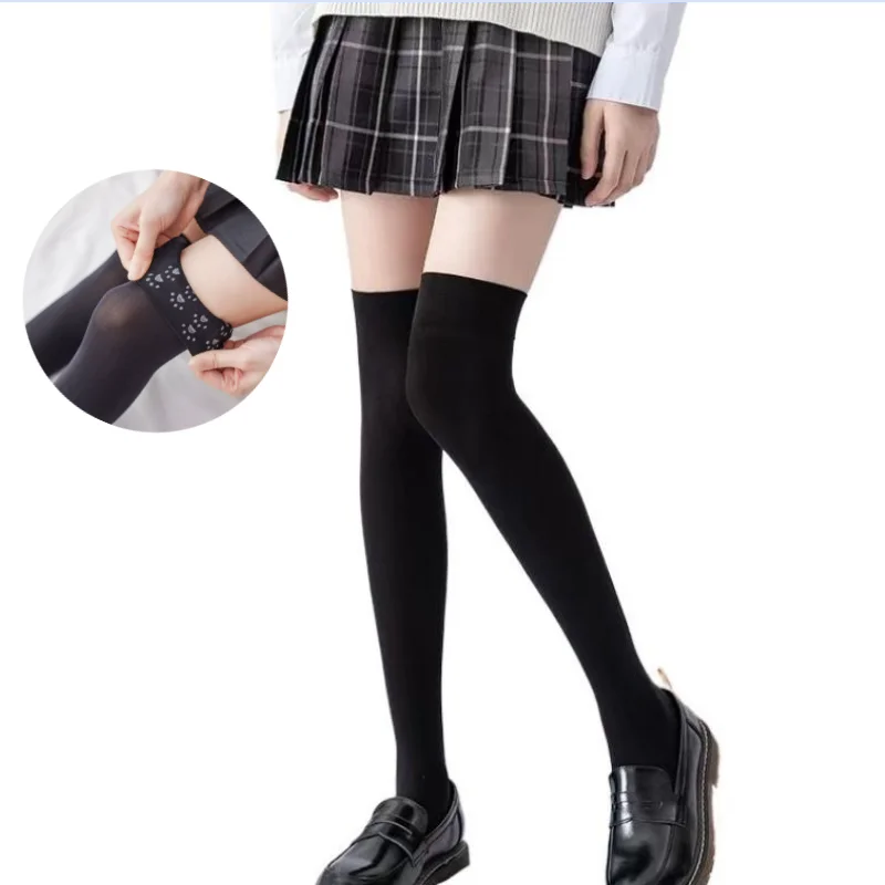 سيليكون المضادة للانزلاق جوارب رقيقة جدا الفخذ الجوارب مثير تنفس فوق الركبة الأسهم عالية الجودة المرأة جوارب والجوارب