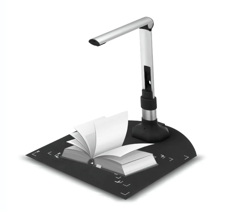 10MP Dual Lens A3 Document Scanner With OCR, Professional Foldable Scanner For High-Speed Office Digitization