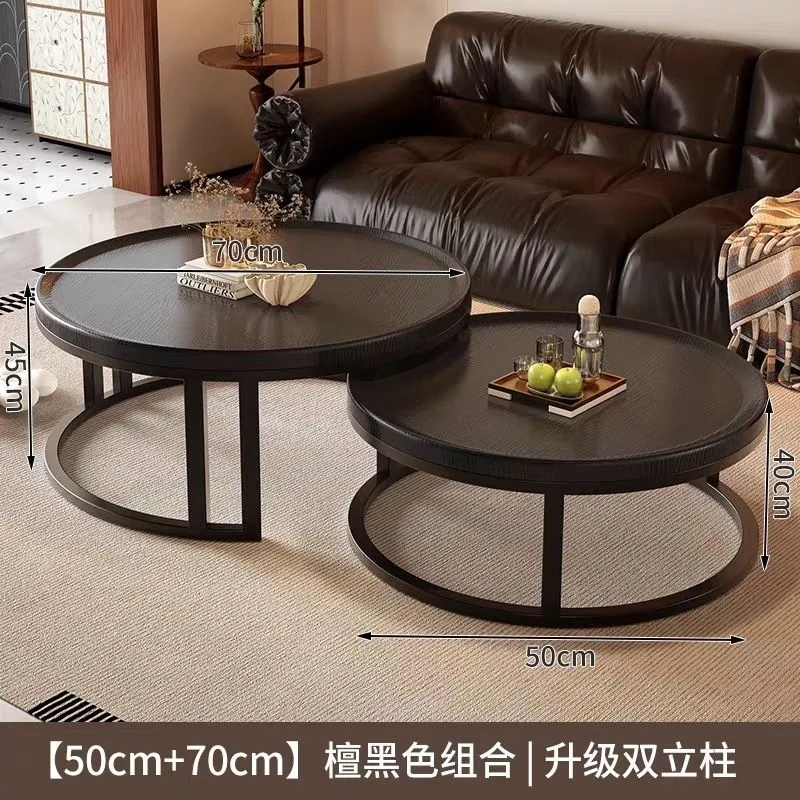 Coffee table slate new office coffee table reception room combination light luxury home living room