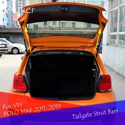 Tail Rear Door Lift Support Spring Shock Strut Bars for VW POLO MK6 2019 2020 2021 2022 2023 2024 Accessories