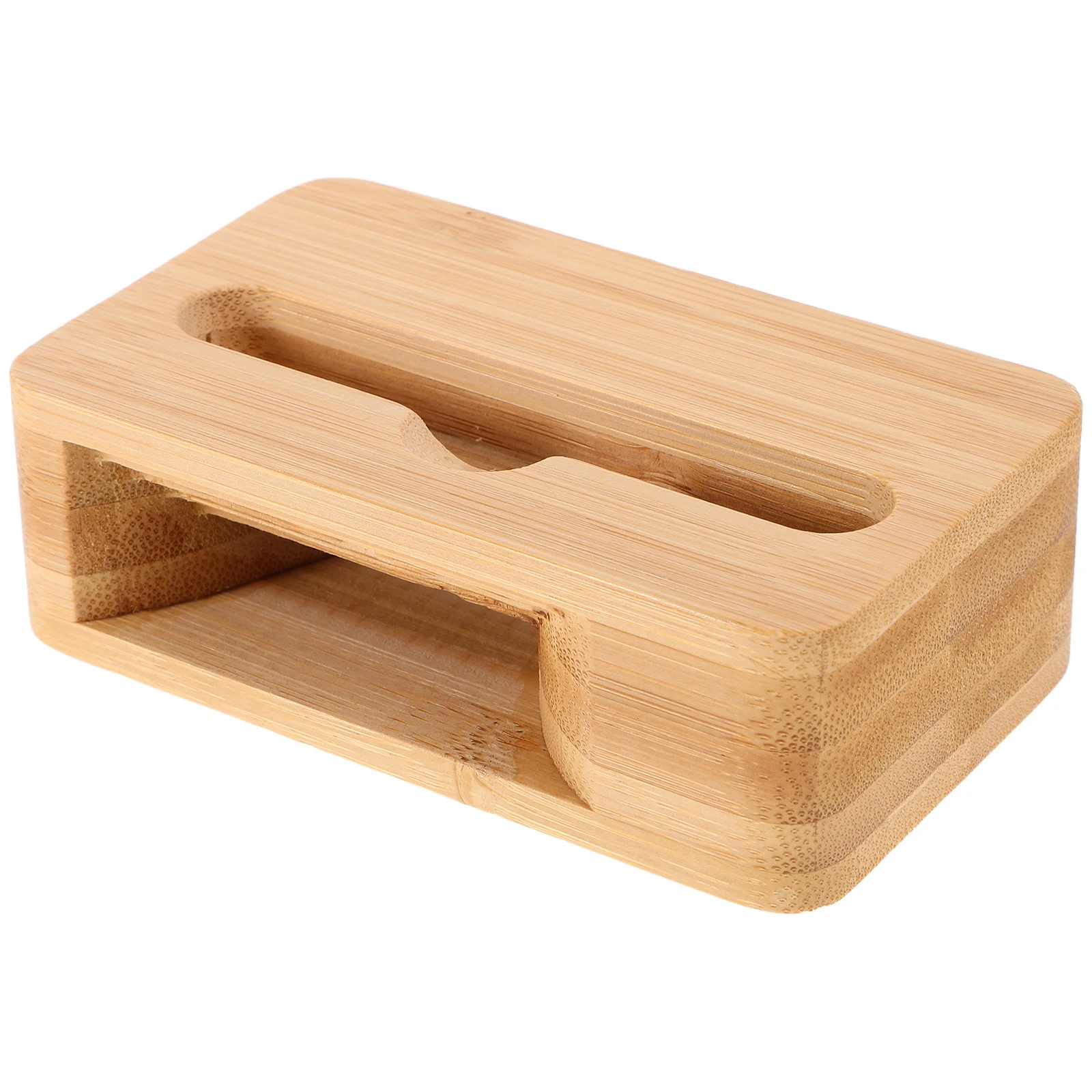 

Mini Portable Wooden Speaker Stand Loud Clear Sound Handsfree Video Call Compatible All Mobile Models Cell Phone Amplifier Dock