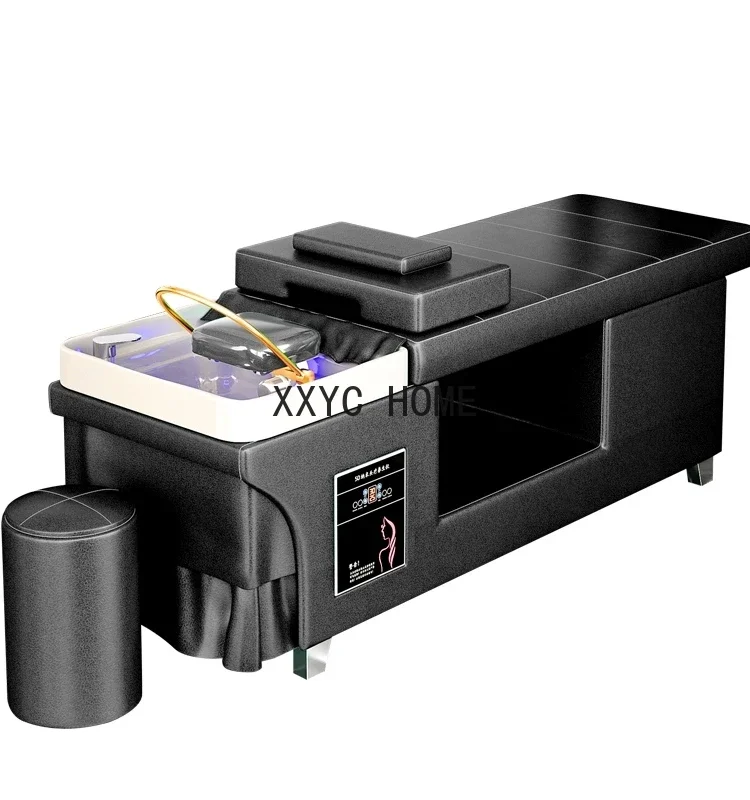 

Shampoo bed, barber shop, special full-lying beauty , fumigation constant temperature head therapy bed