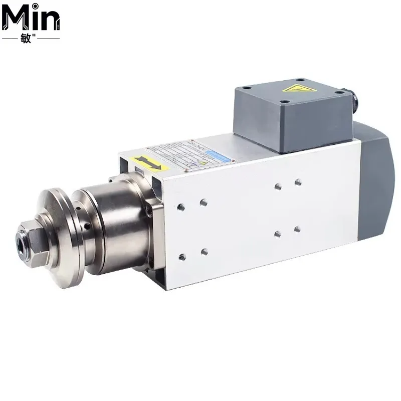 1.5kW 12000rpm High Speed Clamping CNC Lathe Spindle Motor for Wood Drilling Milling Laboratory Woodworking Equipment