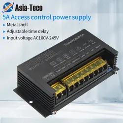 DC 12V Door Access Control system Relay Switch Power Supply Controller 5A AC 100~245V for RFID Fingerprint Access Control Device