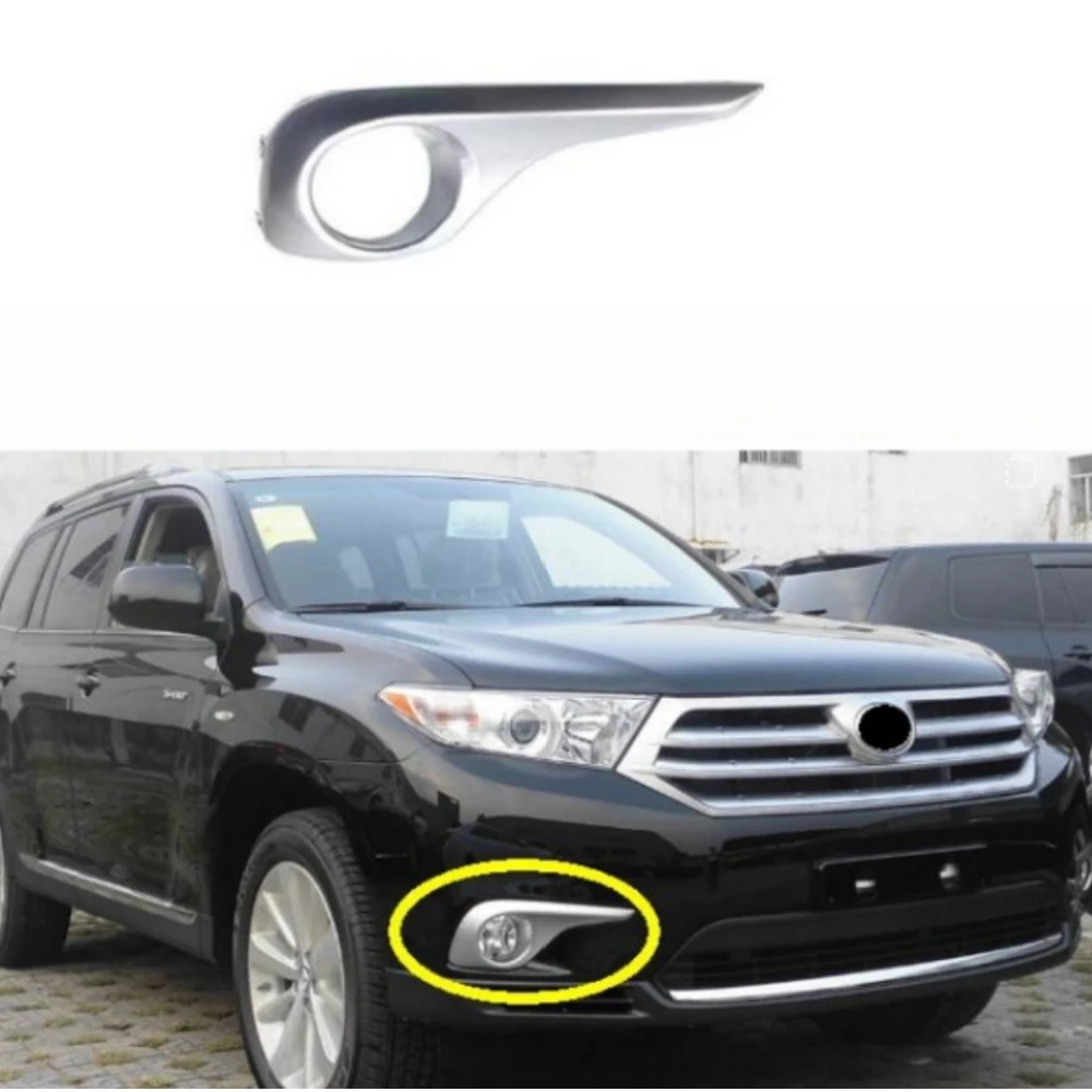 

Противотуманный абажур переднего бампера для Toyota Highlander 2012-2014 81482-0E080 81481-0E060
