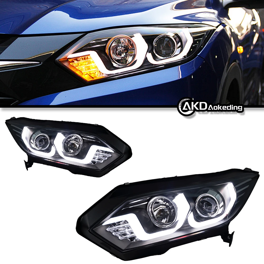 Auto Parts For Honda HRV HR-V Vezel Taillight 2015-2018 latest Styling DRL Brake reversing light Car Accesorios Modified
