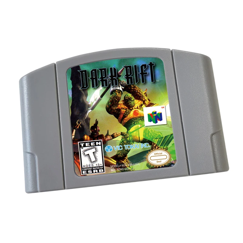 

DarkRift Video Game Cartridge Card - Compatible model N64 – English - US Version