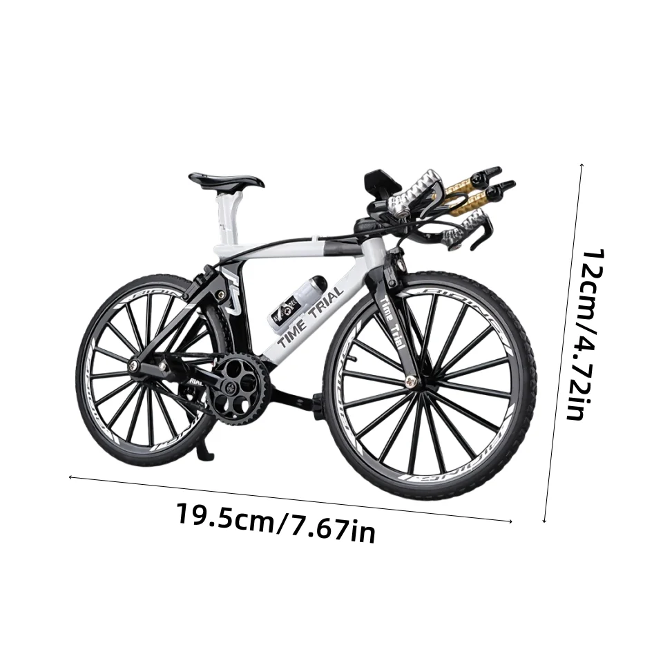 Alloy DIY bicycle model decorations, simulated bicycle model proportions, finger bicycle model, desktop decoration ornaments