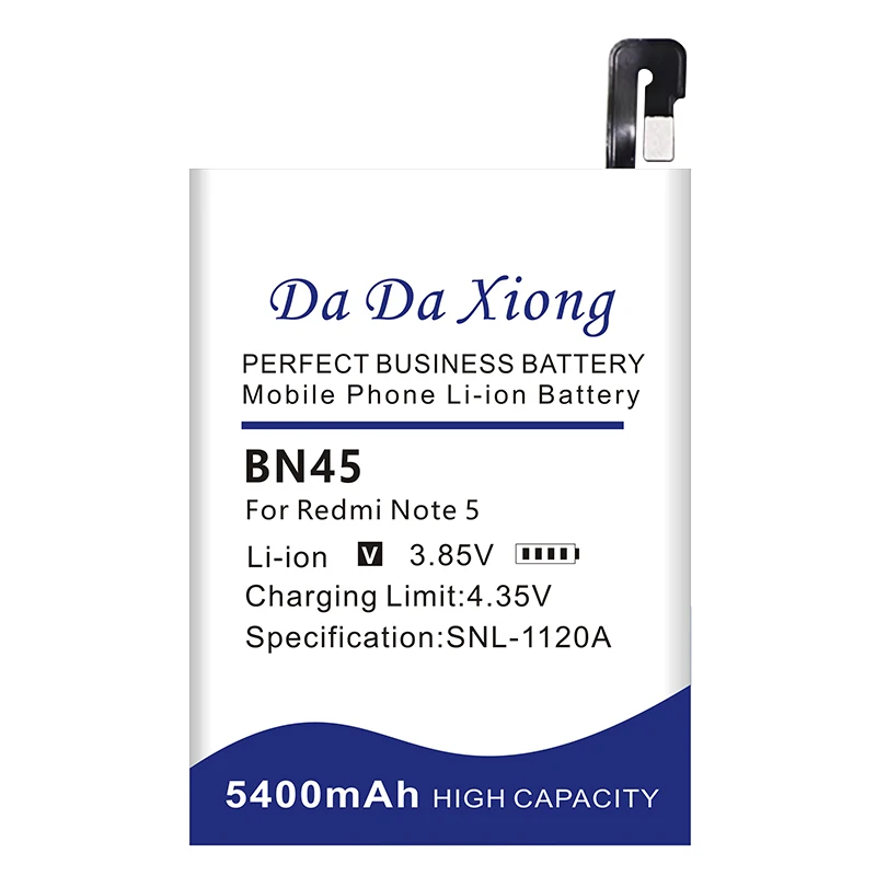 5400mAh BN45 Battery for Xiaomi Redmi Note 5 Hongmi Note 5