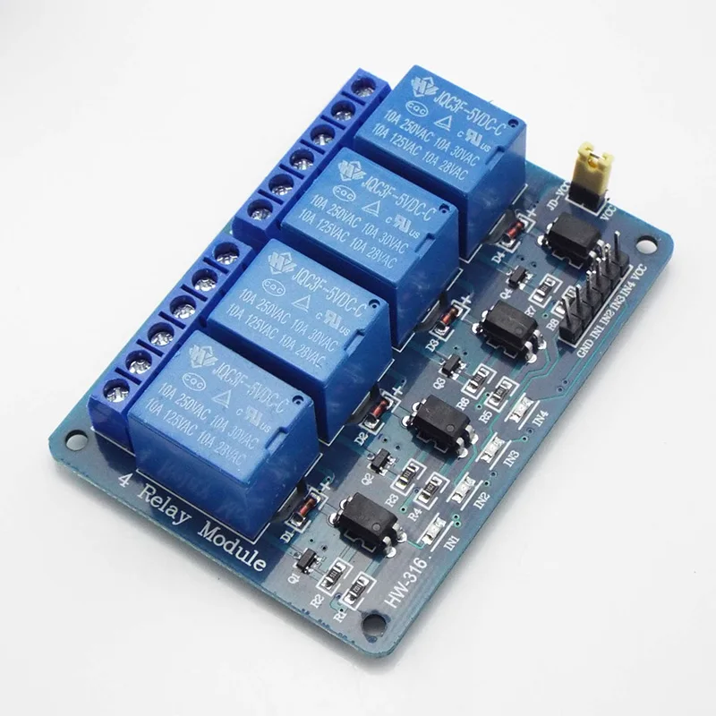 Picture 6: 1ch 2ch 4ch 8ch DC 5V 12V Relay Module Board With Optocoupler Relay Output Module For Arduino 1 2 4 8 way PLC Automation r1