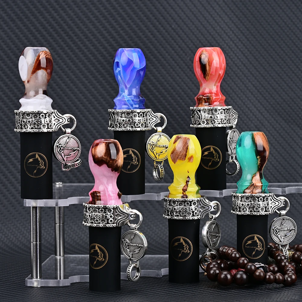 

Wolfcoolvape chicha Мундштуки для кальяна, Мундштуки для кальяна, Мундштуки для кальяна из смолы, мундштук для водной трубки, электронная сигарета, наргиле