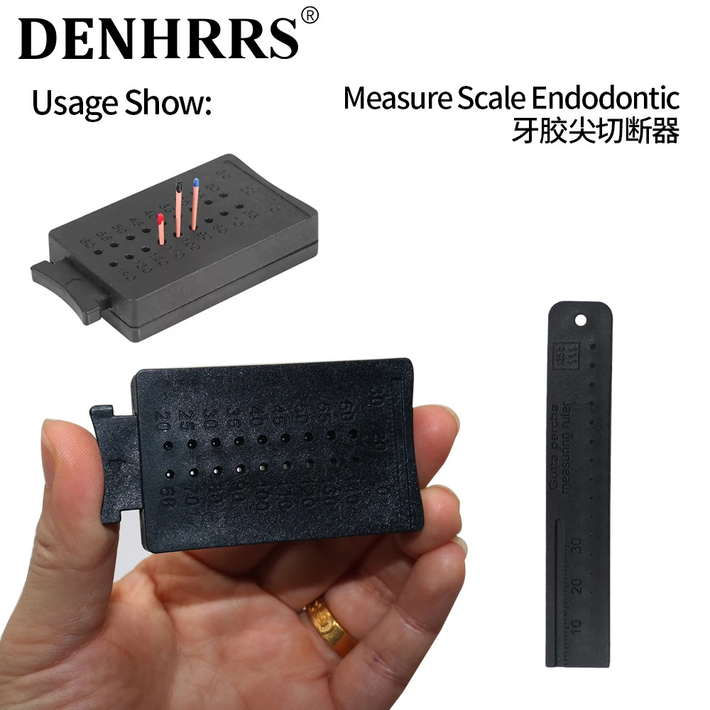 

Dental Instruments Endo Rulers Gutta Percha Cutter Measering Ruler Span Measure Scale Endodontic Dental Tools