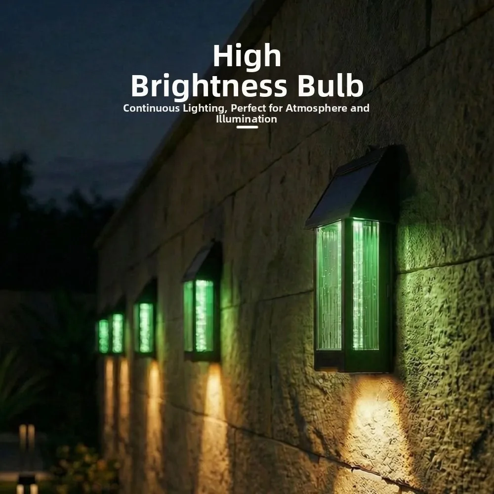 Waterproof Solar Wall Light Wireless Ultra Bright Outdoor Working Light Intelligent Sensing Wall Mounted Solar Street Floodlight
