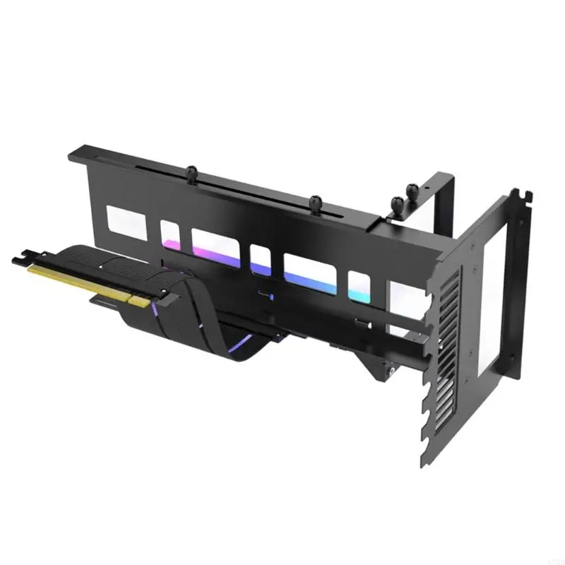 LX0B Graphics Card Steering Bracket Suitable PCI-E X16 Universal Vertical Holder