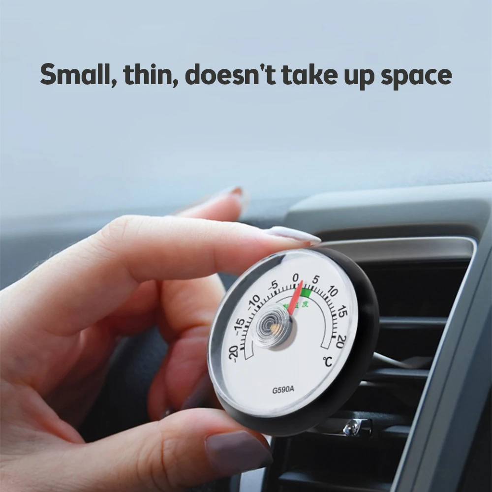 Mini Thermometer Mechanical Thermometer High Precision Mini Thermometer for Car Refrigerator