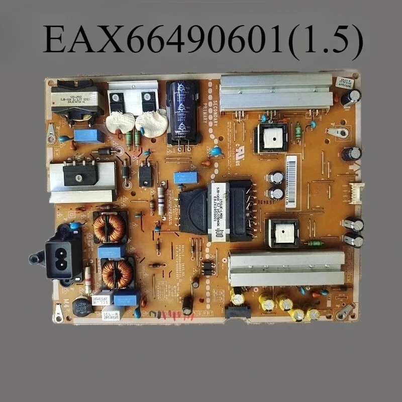 

Плата питания EAX66490601(1.5) EAY64009301 прошла проверку, работает нормально, подходит для 55UF6450, 55UF6430, 55UF6800.