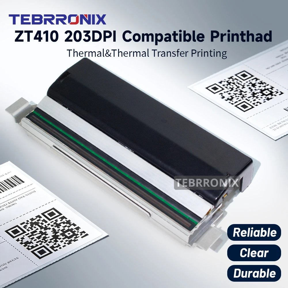 New Print Head Printhead for Zebra ZT410 ZT411 203dpi Thermal Barcode Label Printer P1058930-009