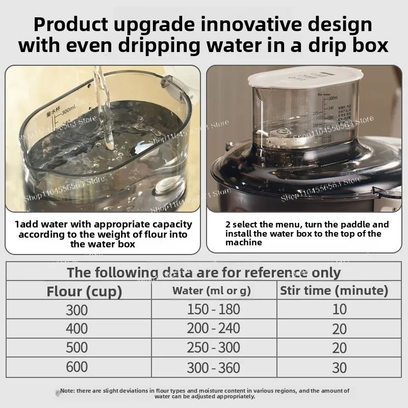 家庭用生地機、製粉機、生地機、小型ステンレス鋼の新しい食品機械、生地機
