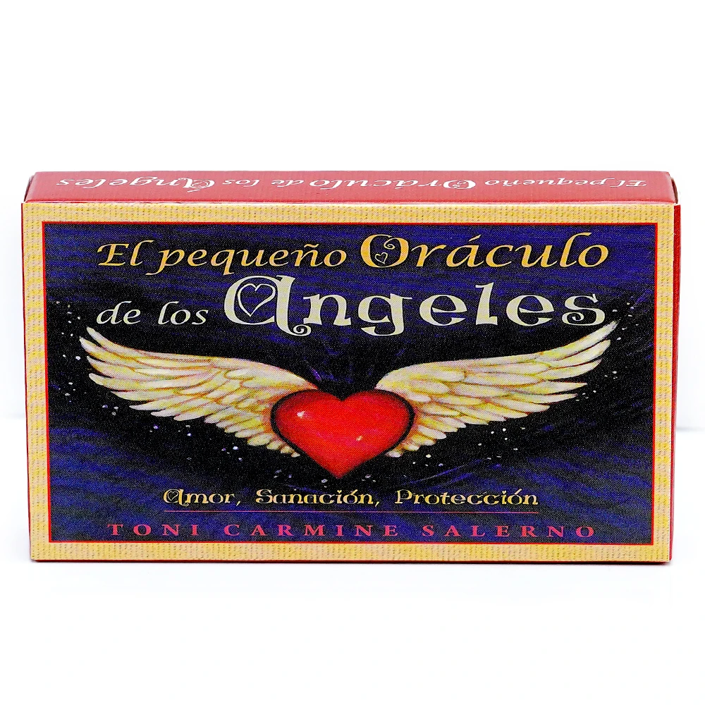 Toni Carmine Salerno El Pequeño Oráculo de los Ángeles Baraja de Cartas Guía Espiritual para Amor Sanación y Protección