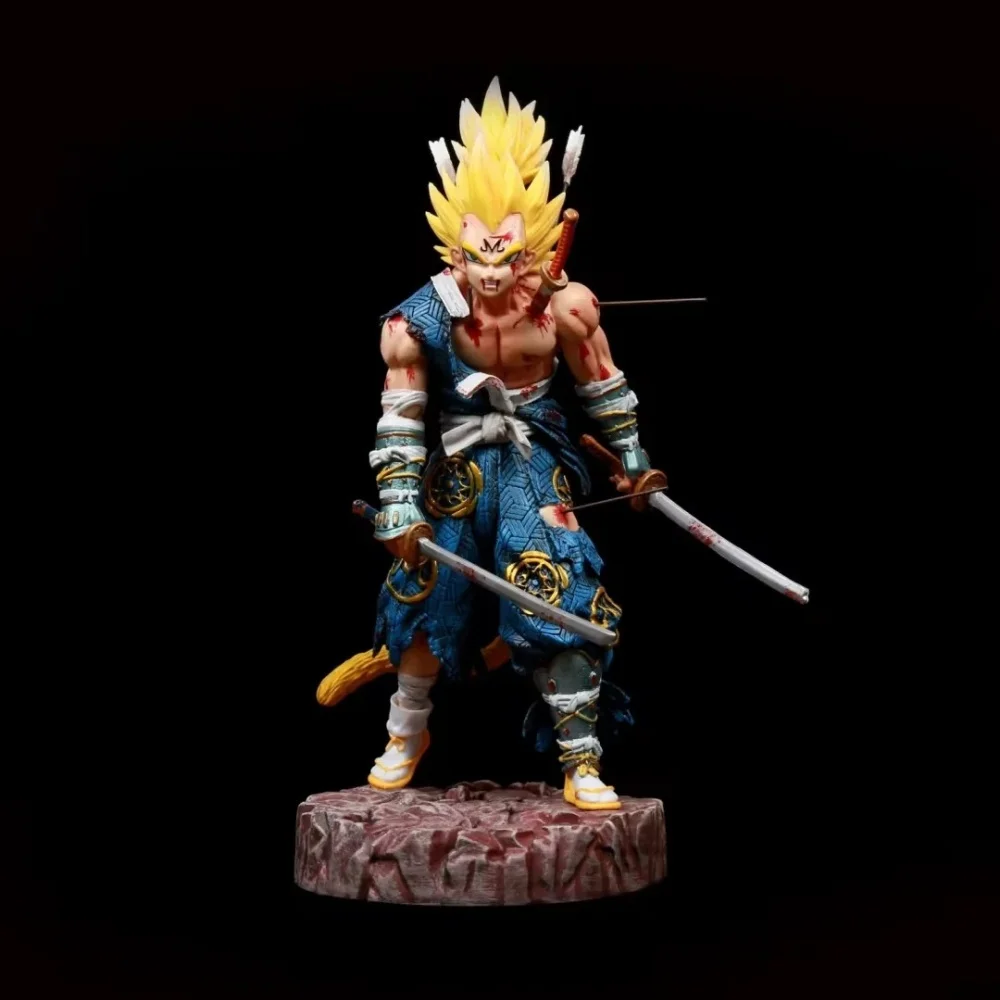 

Аниме-фигурка Dragon Ball Super Saiyan Vegeta Battle Damage GK Warrior, коллекционная модель, игрушка, 30 см