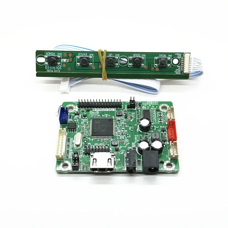 New industrial control baseboard with LCD screen RTD2513V1.0 (no program), HDMI input to LVDS output, HD controller board.