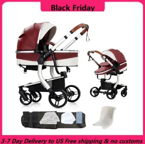 

Baby stroller,pram,pushchair,high landscape,folding,multifunctional,shock absorption,lightweight,newborn baby,travel stroller