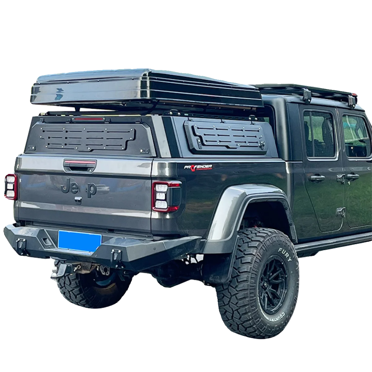 

High Quality Waterproof Manganese Steel Semi Hardtop Canopy Car Tent for Dodge Ram Tundra Ford Raptor Jeep Gladiator Hilux Revo