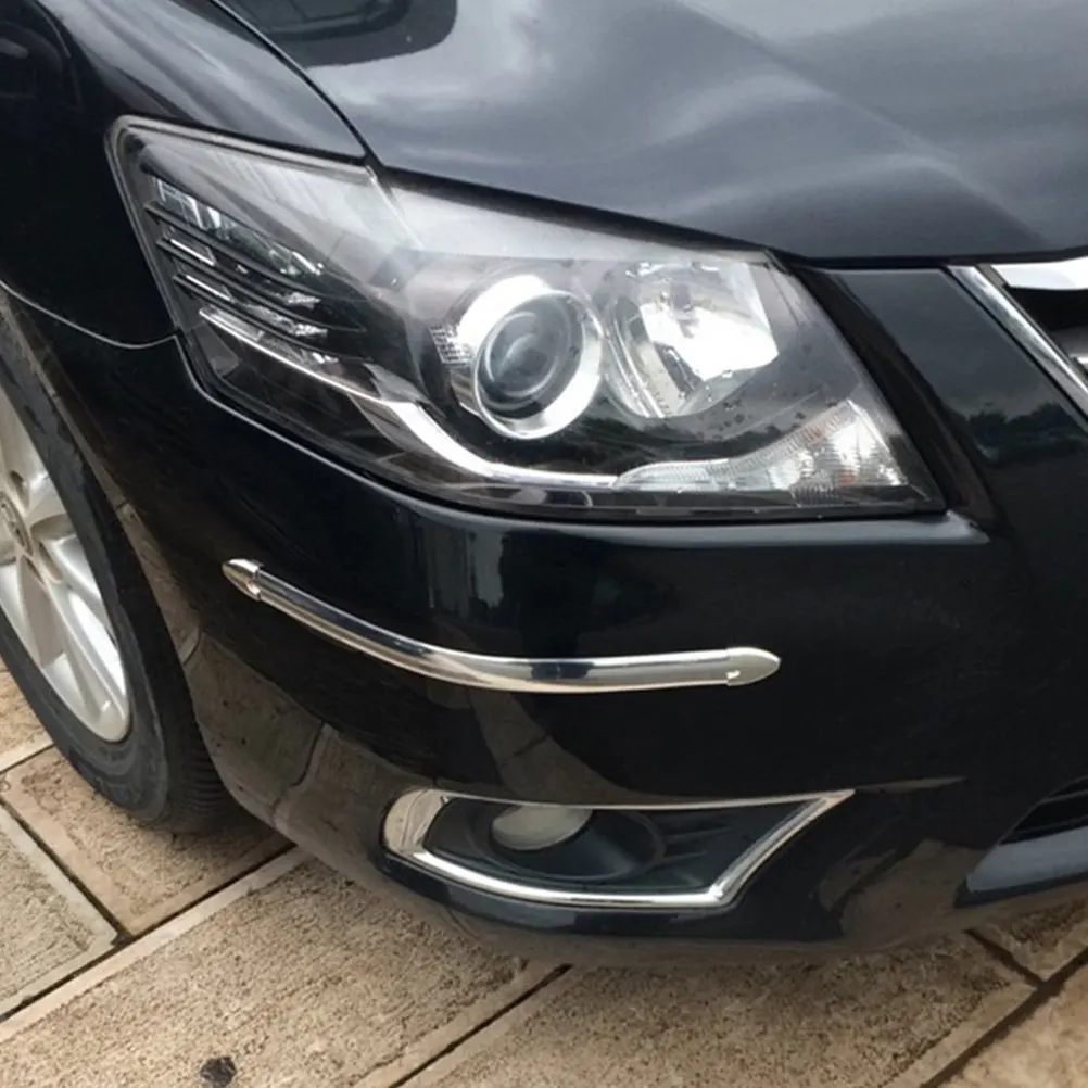 

8PCS Car Bumper Protector Strips Anti Collision Guard for Front Rear Bumpers Scratch Resistant Durable Body Decor