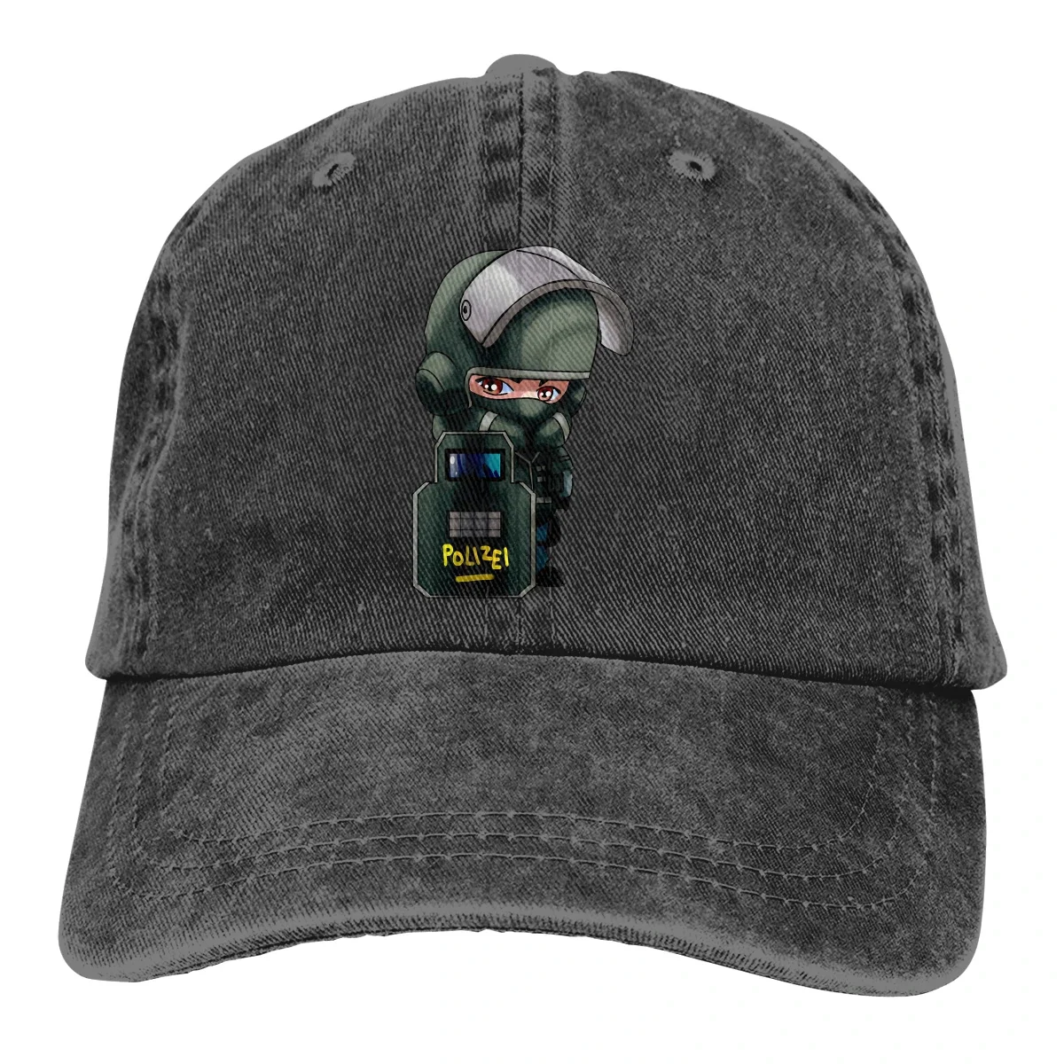 Chibi Blitz Art The Baseball Cap Peaked capt Sport Unisex Outdoor Custom rainbow six siege R6s Anti terrorism game Hats