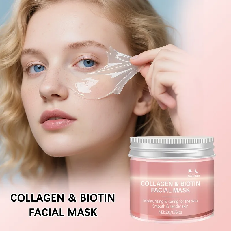 

Collagen Jelly Face Cream Hydrate Nourish Firm Brighten Skin Reduce Fine Lines Moisturizing Facial Skincare Cream