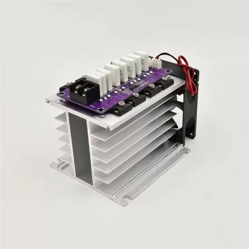 ABMH-High Power Adjustable Electronic Load Module 0-100V 20A 500W Tester Constant Current Voltage With 1M A Step Precision