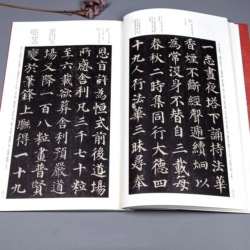 Yan Zhenqing Regular Script Calligraphy Copybook Professional Chinese Character Calligraphy Tracing Writing Notebooks Art Supply
