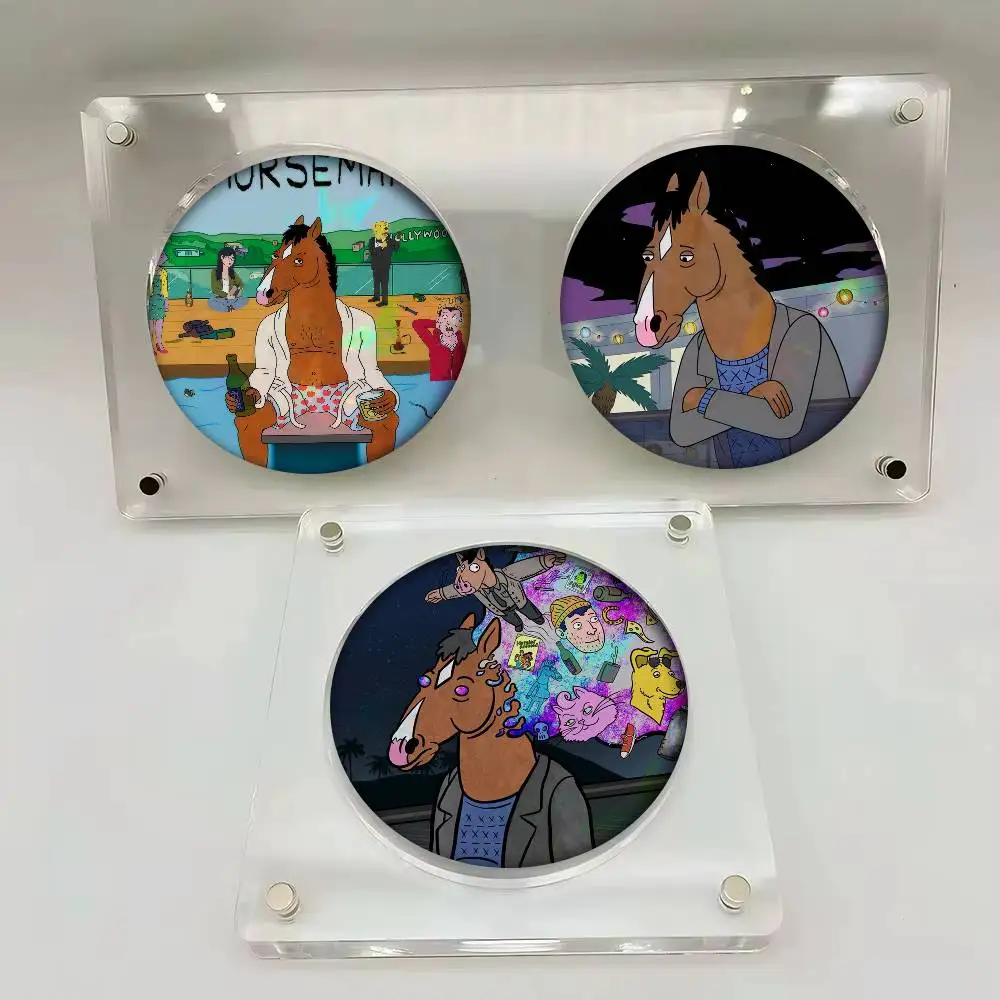 Cool B-BoJack Horseman    Creative Tinplate Soft Button Pins Animal Icon Brooch Lapel Backpack Badge Accessories Pin