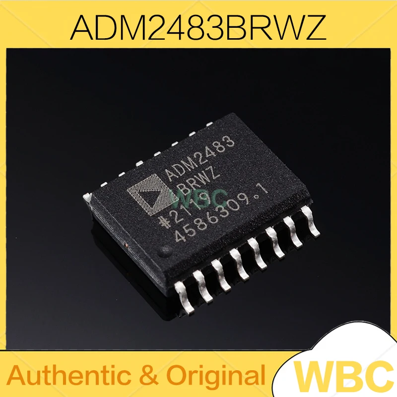 5 Piece ADM2483BRWZ 100% New Original ADM2483 ADM2482EBRWZ ADM2483BRWZ-REEL SOP16 Transceiver Chip ADM2481BRWZ